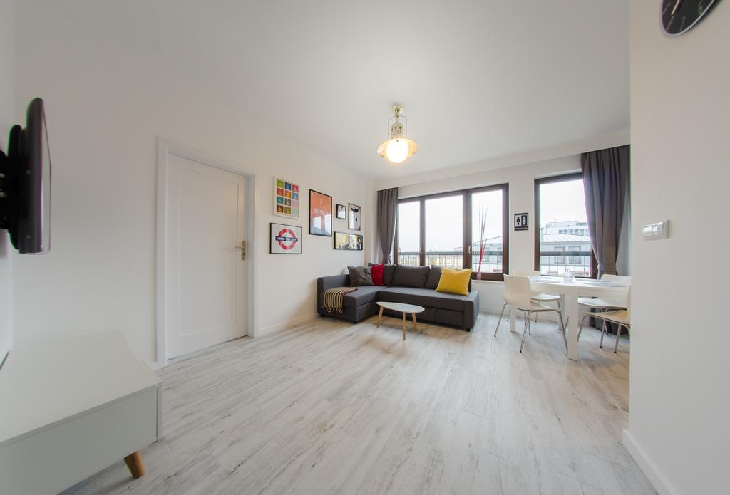 3 City Apartments - White 2 Гданськ Номер фото